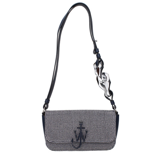 Jw Anderson Blue Fabric Shoulder Bag