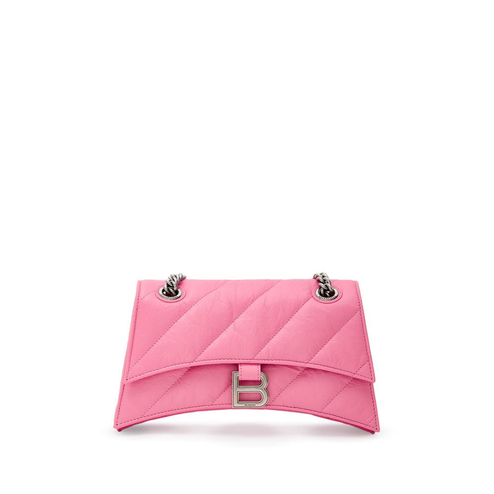 Balenciaga Pink Leather Shoulder Bag