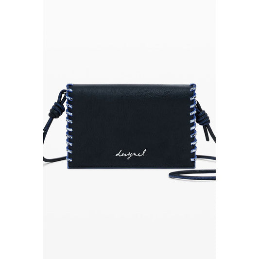 Desigual Nero Poliuretano Women Wallet