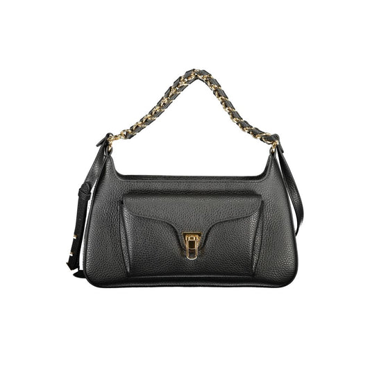 Coccinelle Nero Leather Women Handbag